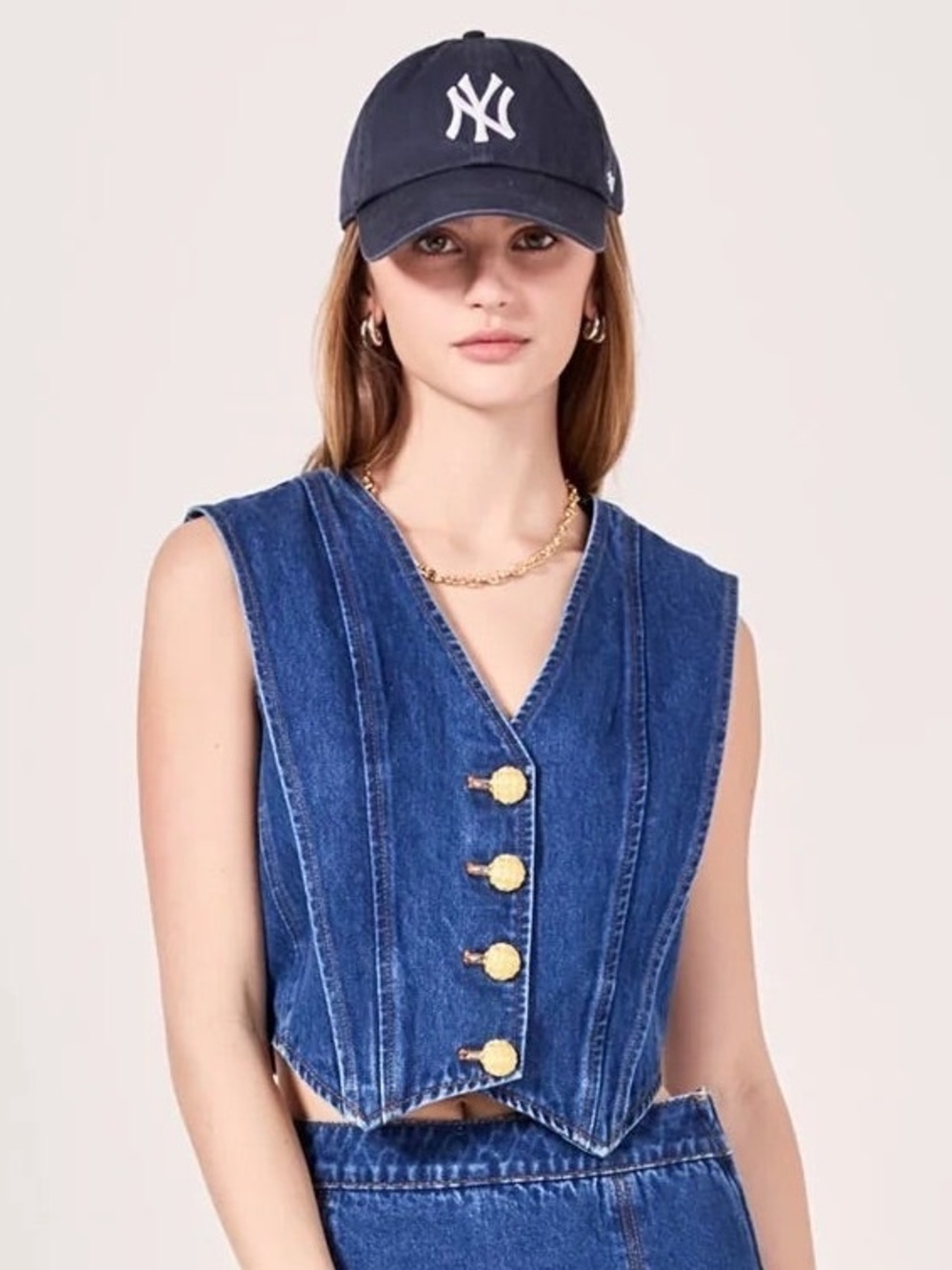 NWT (M) English Factory Denim Vest